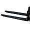 Rallonge de fourche, L 1800 x l. 125 x 45 mm, noir