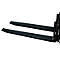 Rallonge de fourche, L 1800 x l. 125 x 50 mm, noir