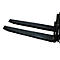Rallonge de fourche, L 1800 x l. 150 x 50 mm, noir