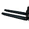 Rallonge de fourche, L 1800 x l. 150 x 70 mm, noir