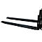 Rallonge de fourche, L 1800 x l. 80 x 40 mm, noir