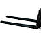 Rallonge de fourche, L 2000 x l. 100 x 45 mm, noir