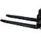 Rallonge de fourche, L 2000 x l. 125 x 45 mm, noir
