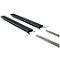 Rallonge de fourche pour machines de manutention, version ouverte, L 1600 x l. 100 x 40 mm, noir