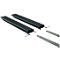 Rallonge de fourche pour machines de manutention, version ouverte, L 1600 x l. 125 x 50 mm, noir
