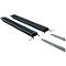Rallonge de fourche pour machines de manutention, version ouverte, L 1800 x l. 120 x 50 mm, noir