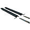 Rallonge de fourche pour machines de manutention, version ouverte, L 2000 x l. 100 x 40 mm, noir