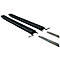 Rallonge de fourche pour machines de manutention, version ouverte, L 2000 x l. 100 x 45 mm, noir