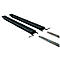 Rallonge de fourche pour machines de manutention, version ouverte, L 2000 x l. 100 x 50 mm, noir