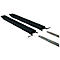 Rallonge de fourche pour machines de manutention, version ouverte, L 2000 x l. 120 x 50 mm, noir
