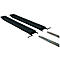 Rallonge de fourche pour machines de manutention, version ouverte, L 2000 x l. 125 x 45 mm, noir