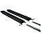 Rallonge de fourche pour machines de manutention, version ouverte, L 2000 x l. 125 x 50 mm, noir