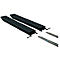 Rallonge de fourche pour machines de manutention, version ouverte, L 2000 x l. 150 x 70 mm, noir