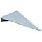 Rampe de chargement type AE 124, forme triangulaire, galvanisé, L 1120 x l. 1120 x H 123 mm