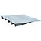Rampe de chargement type AR 122, galvanisé, L 1000 x l. 1120 x H 123 mm
