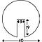 Randbeschermprofiel type B, 5-m-rol