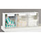Rangement pour petits objets MultiStore, taille 3, L 600 x P 163 x H 242 mm, volume 12,5 l, empilable, polystyrène, blanc/transp.