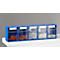 Rangement pour petits objets MultiStore, taille 5, L 600 x P 110 x H 164 mm, volume 5,3 l, empilable, polystyrène, bleu/transp.