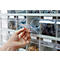 Rangement pour petits objets MultiStore, taille 9, L 600 x P 51 x H 77 mm, volume 0,9 l, empilable, polystyrène, blanc/transp.