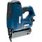 Blauwe Rapid BNX50 nietmachine met zwarte handgreep en wit logo.