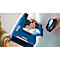 Rapid BTX553 accu tackerset, LCD-display, LED werklamp vooraan, 6-traps aandrijfkracht, incl. Bosch oplaadbare accu