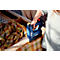 Rapid BTX553 snoerloze tacker, LCD-display, LED-werklamp vooraan, 6-traps aandrijfkracht, zonder oplaadbare batterij