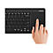 Rapoo K2600 - Tastatur - mit Touchpad - kabellos - 2.4 GHz - QWERTZ