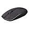 Rapoo M200 Plus - Maus - optisch - 3 Tasten - kabellos - 2.4 GHz, Bluetooth 4.0, Bluetooth 3.0
