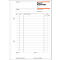 Rapports/comptes rendus RP510 sigel®, format A5 portrait, 100 feuilles