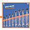 Ratelsleutel-set GearTech, 9 afmetingen, metrisch, omschakelbaar
