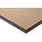 Rau Adlatus werktafel, elektrisch in hoogte verstelbaar, 22 mm MDF-plaat, tot 300 kg, bruin/lichtgrijs, keuze uit verschillende maten