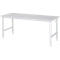 Rau ESD-werktafel Tom, handmatig in hoogte verstelbaar, 28 mm spaanplaat met melamine coating, tot 500 kg, B 2000 x D 800 x H 760-1080 mm, lichtgrijs