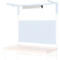 Rau LED werkplekverlichting voor in hoogte verstelbare werkpleksystemen Serie E, IP20, 10 W, 1323 lumen, 4000 K, B 500 x D 36 x H 50 mm