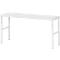 Rau onderstel Serie E, handmatig in hoogte verstelbaar, 22 mm spaanplaat met melamine coating, tot 450 kg, B 1200 x D 900 x H 650-1000 mm, lichtgrijs