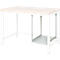 Rau Support universel pour tables de travail réglables en hauteur Adlatus, largeur adaptable, L 280-500 x P 500 x H 640 mm