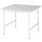 RAU werktafel, melamine blad, 1000 x 1000 x 800-850 mm