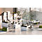 Raumteiler-Regal Porto, 1 großes Fach, 4 kleine Fächer, B 800 x T 460 x H 1200 mm, weiß