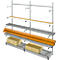 Rayonnage à cantilever KR 3000, baie de base, zinguée