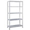 Rayonnage à emboîter, module de base, l. 1000 x P 500 x H 2000 mm, blanc laqué époxy