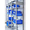 Rayonnage à emboîter MULTIplus150 Express - module de base - l. 1000 x H 2000 mm - 5 étagères - capacité de charge par étagère 150 kg - acier - galvanisé