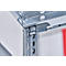 Rayonnage à emboîter MULTIplus150 Express - module de base - l. 1000 x P 300 x H 2000 mm - 5 étagères - capacité de charge par étagère 150 kg - acier - galvanisé