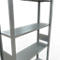 Rayonnage à emboîter MULTIplus150 - utilisable des 2 côtés - module de base - l. 1000 x P 300 x H 3000 mm - 7 étagères - capacité de charge par étagère 150 kg - renforcé par des traverses de longueur - acier - galvanisé