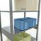 Rayonnage à emboîter MULTIplus150 - utilisable des 2 côtés - module de base - l. 1000 x P 600 x H 2500 mm - 6 étagères - capacité de charge par étagère 150 kg - renforcé par des traverses de longueur - acier - galvanisé