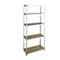 Rayonnage à emboîter pour charges lourdes, rayonnage complet, avec 5 tablettes, 2200x920x300 mm, galvanisé