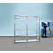 Rayonnage à emboîter R 3000, Rayonnage complet 5,155 m, 1 module de base et 4 modules d’extension avec 25 étagères, laqué, H. 2278 x l. 5155 x P 600 mm