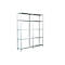 Rayonnage à emboîter, sans vis, l. 1800 x P 350 x H 2000 mm, blanc