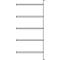 Rayonnage à étagères R3000 SSI Schäfer, Rayonnage d’extension, 5 tablettes galvanisées, l. 1025 x H 1960 mm, 100 kg