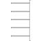 Rayonnage à étagères R3000 SSI Schäfer, Rayonnage d’extension, 5 tablettes galvanisées, l. 1025 x H 2278 mm