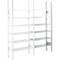 Rayonnage à étagères R3000 SSI Schäfer, Rayonnage d’extension, l. 1025 x P 400 mm, cap. du compartiment 100 kg