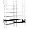 Rayonnage à étagères R3000 SSI Schäfer, Rayonnage de base, 5 tablettes galvanisées, profondeur 400 mm, cap. du compartiment 150 kg, l. 1345/1315 x H 1960 mm